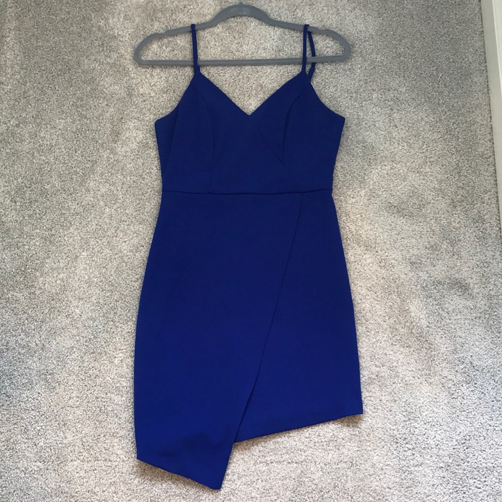 Do + Be Royal Blue Cocktail Dress